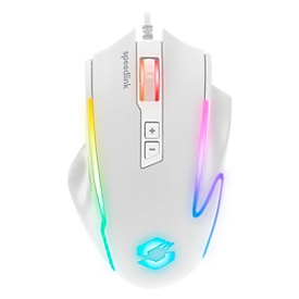 SPEEDLINK Gaming Maus DECUS Usb weiß retail - SL-680024-WT - Maus - 12.800 dpi