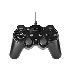 SPEEDLINK SL-6515-BK THUNDERSTRIKE - Game Pad - 12 Tasten - kabelgebunden - Schwarz - für PC