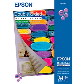 Spezialpapier EPSON "Double-Sided Matte Paper", 50 Blatt