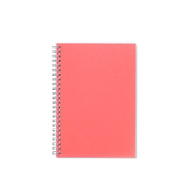 Spiral-Notizbuch, Rot, Standard