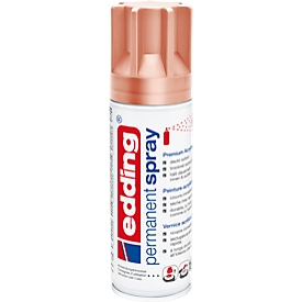 Spray edding 5200, 200 ml, Peinture acrylique mat Premium, portée env. 50-60 mm, cuivre mat