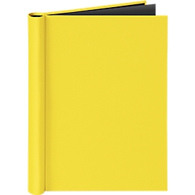 Springback binder VELOCOLOR®, for DIN A4 format, with clamp spring, max. 150 sheets, yellow