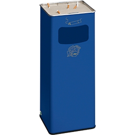 Staande asbak, blauw