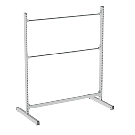 Staande rolhouders serie TPB, hoge uitvoering, breedte 1830 mm, voor 2 rollen
