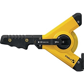 STABILA LBM 1000 rolbandmaat STEEL, 30 m x 13 mm, EG II, stalen rolband, Y-frame, softgrip handgreep