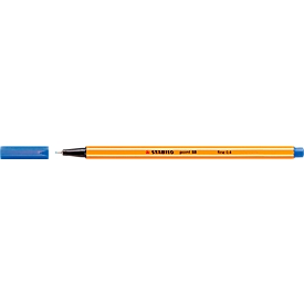STABILO Fineliner Point 88, 10 Stück, blau