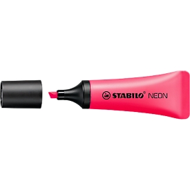 STABILO® Textmarker Neon, pink, 10 Stück