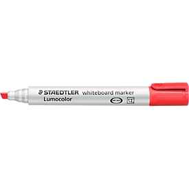 STAEDLER Lumocolor whiteboardstift, rood, 2-5 mm