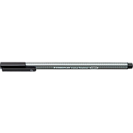 STAEDTLER Triplus fineliner 334, black, 10 pieces