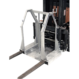 Stahlflaschenpalette SFP 4 für 4 Flaschen, Tragfähigkeit 350 kg