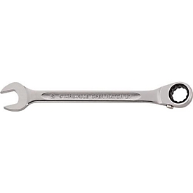 Stahlwille OPEN-RATCH 17 open-end ratchet wrench, SW 8 mm, length 144 mm, chrome alloy steel, reversible, hexagonal; double hexagonal