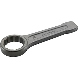 Stahlwille striking ring wrench 4205, SW 24 mm, length 160 mm, special steel, twelve-sided