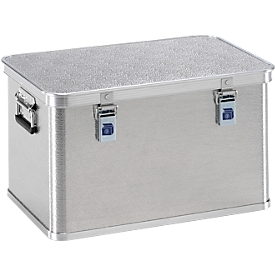 Standard box, light metal, without stackable corners, 60 l