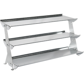 Standregal Schäfer Shop Select, ohne Sichtlagerkästen LF 221, B 610 x T 206 x H 412 mm