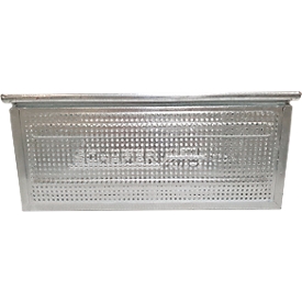 Stapelkasten SSI Schäfer Serie 14/6-2, gelocht, RG 4,5-8, Stahl, verzinkt, 21 l