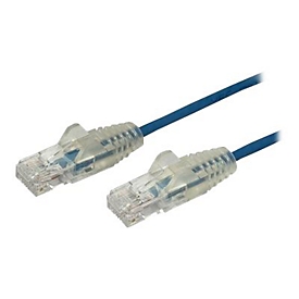 StarTech.com 1 m Cat6-Kabel - Schlankes Cat6-Patchkabel - Blau - Snagless RJ45-Anschlusse - Gigabit-Ethernet-Kabel - 28 AWG