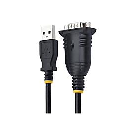 StarTech.com 1 m USB Seriell Adapter, USB RS232 Kabel, Windows/Mac - Kabel seriell - DB-9 (M)