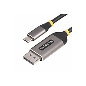 StarTech.com 10ft USB-C to DisplayPort Adapter Cable 8K 60Hz 4K 144Hz HDR10 USB Type-C DP 1. - Adapter - Digital