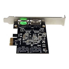 StarTech.com 2 Port SATA III PCI Express Schnittstellenkarte