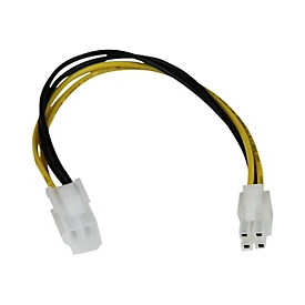 StarTech.com 20 cm ATX12V 4 Pin. P4 CPU-Verlängerungskabel – St/Bu - Spannungsversorgungs-Verlängerungskabel - 4 PIN ATX12V (M)