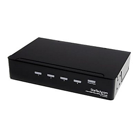 StarTech.com 4 Port High-Speed-HDMI Video Splitter und Signalverstärker - 3 x HDMI Stecker - 1920x1200 1080p - Video-Verteiler - 4 Anschlüsse