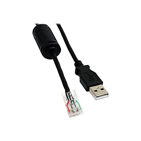 StarTech.com 6 ft Smart UPS Replacement USB Cable AP9827 - USB cable - USB (M) to RJ-45 (10 pin) (M) - 6 ft - black - USBUPS06 - USB-Kabel - USB zu RJ-45 (10-polig) - 1.8 m