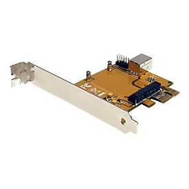 StarTech.com Adaptateur de carte PCI Express vers Mini PCI Express - PCIe - Mini PCIe - 0 - 55 °C - -20 - 85 °C - 5 - 95% - 14 mm