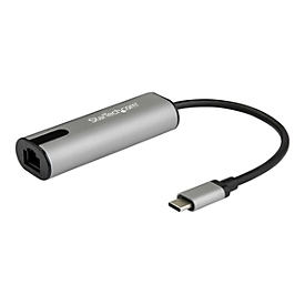 StarTech.com Adaptateur USB-C vers Ethernet 2.5 Gigabit - Carte réseau externe 2.5GBASE-T - IEEE 802.3bz - Mac, Windows, Linux (US2GC30) - adaptateur réseau - USB-C - Ethernet 10M/100M/1G/2,5 Gigabit x 1 + USB 3.0