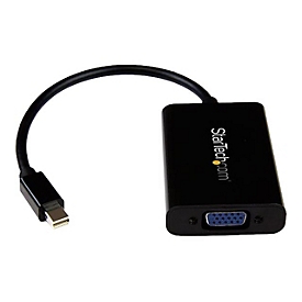 StarTech.com Adaptateur vidéo Mini DisplayPort vers VGA avec audio - Convertisseur Mini DP vers HD15 - M/F - 1920x1200 / 1080p - Noir - convertisseur vidéo - noir