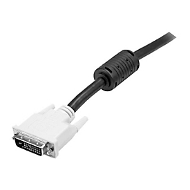 StarTech.com Câble DVI-D Dual Link de 7m - Cordon vidéo DVI vers DVI pour écran / moniteur numérique - Mâle / Mâle - 2560x1600 - Noir - câble DVI - 7 m