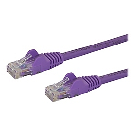 StarTech.com Câble réseau Cat6 UTP sans crochet - 5 m Violet - Cordon Ethernet RJ45 anti-accroc - Câble patch - cordon de raccordement - 5 m - violet