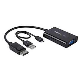 StarTech.com DisplayPort to VGA Adapter with Audio - 1920x1200 - DP to VGA Converter for Your VGA Monitor or Display (DP2VGAA) - adaptateur DisplayPort / VGA - 18.4 m