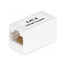 StarTech.com RJ45 Kupplung, Inline Cat6 Kupplung, Lankabel Verlängerung - Netzwerkkoppler - RJ-45 (W)