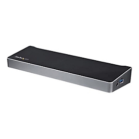 StarTech.com Triple-Video Laptop Dockingstation - Windows / macOS - Unterstützt drei Displays, 2x DisplayPort und HDMI oder 4K Ultra HD an einem Monitor - Dockingstation - USB - GigE