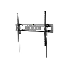 StarTech.com TV Wall Mount supports 60-100 inch VESA Displays (165lb/75kg), Heavy Duty Tilting Universal TV Wall Mount, Adjustable Mounting Bracket for Large Flat Screens, Low Profile - Slim TV Wall Mount (FPWTLTB1) - support - pour TV - noir