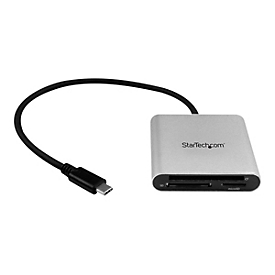 StarTech.com USB 3.0 Kartenleser mit USB-C - SD, MicroSD, CompactFlash Speicherkartenleser mit USB-C Kabel - Kartenleser (CF I, CF II, MMC, SD, microSD, SDHC, microSDHC, SDXC, microSDXC)