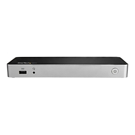StarTech.com USB C Dock, Dual Monitor HDMI & DisplayPort 4K 30Hz, USB Type-C Laptop Docking Station 60W Power Delivery (PD), SD, 4-port USB-A 3.0 Hub, GbE, Audio, Thunderbolt 3 Compatible - USB 3.1 Gen 1 Dock (DK30CHDPPDUE) - Dockingstation - USB-...