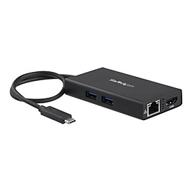 StarTech.com USB-C multiport adapter voor laptops - 60W Power Delivery - 4K HDMI - GbE - USB 3.0 - Thunderbolt™ 3 compatibel laptop dock - videoadapter - HDMI / USB - TAA Compliant - 9.6 cm
