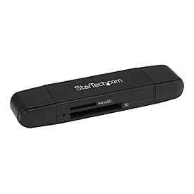 StarTech.com USB Memory Card Reader - USB 3.0 SD Card Reader - Compact - 5Gbps - USB Card Reader - MicroSD USB Adapter - kaartlezer - USB 3.0/USB-C