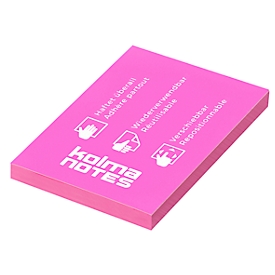 Statische Notizzettel Kolma Notes, A8, 100 Blatt, berry
