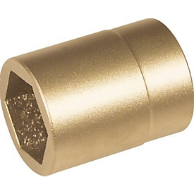 Steckschlüsseleinsatz 1/2 Zoll 6-kant SW 10mm L.40mm funkenfrei ENDRES