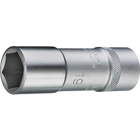 Steckschlüsseleinsatz 19 L 1/2 Zoll 6-kant SW 10mm L.77mm GEDORE