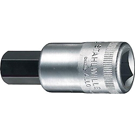 Steckschlüsseleinsatz 54 1/2 Zoll Innen-6-kant SW 5mm L.60mm STAHLWILLE