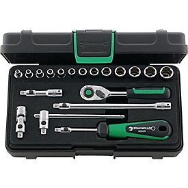Steckschlüsselsatz 40/13/6QR 19-tlg.1/4 Zoll SW 3,5-13mm Z.80 6KT