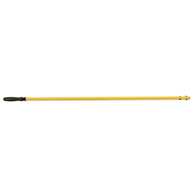 Steelgreep voor Rubbermaid® Hygen™ Quick-Connect-moppen, snelkoppelingssysteem, met steel, L 1,42 m, x Ø 21 mm, aluminium, geel-zwart