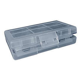 Steelplay JVASWI00074 - Boîtier de carte de jeu - Gris - Transparent - Polyvinyl chloride (PVC) - 113 mm - 70 mm - 25 mm