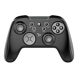 Steelplay Manette Sans-Fil Modulable+ 2 Coques (Switch) - Manette de jeu - Android - Nintendo Switch - PC - Touche Retour - Bouton d'accueil - Touche Menu - Touche Options - Bouton Démarrer - Touche Turbo - Analogique - Sans fil - Noir - Bleu - Rouge