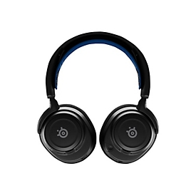 SteelSeries Arctis Nova 7P - Headset - ohrumschließend - Bluetooth / 2,4 GHz Funkfrequenz - kabellos - Schwarz