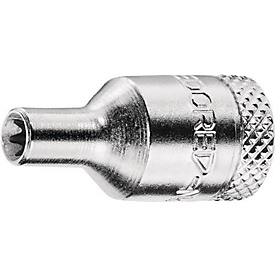 Stekkerdoos TX 20 1/4 inch E E8 L.25mm GEDORE