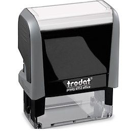 Stempel trodat® Eco-Printy Office met tekst GEBOEKT